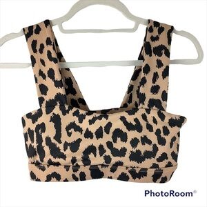 All Fenix Cheetah Print Sports Bra Size Small